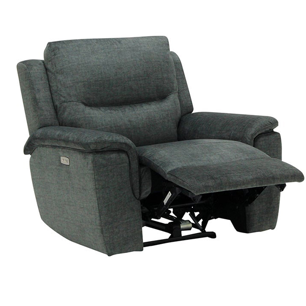 Ailyn Recliner-Dark Gray Fabric/3s