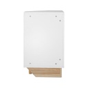 KC-Play Cornen-A/Corner Shelf Cabinet C40-White