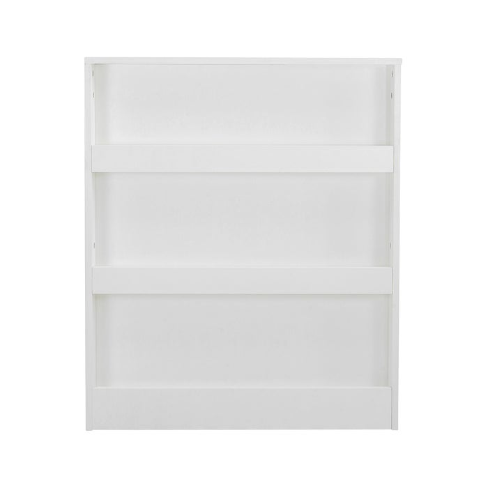 KC-Play Picki Table-Shelf DKBS80 -White/Lindberg Oak