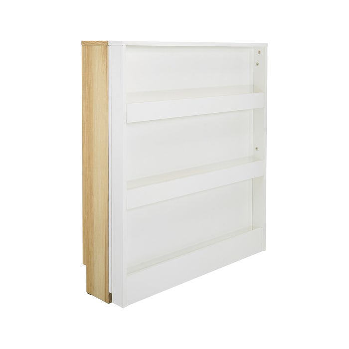 KC-Play Picki Table-Shelf DKBS80 -White/Lindberg Oak