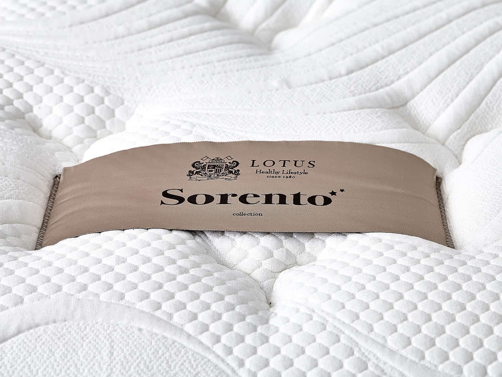 Lotus - Sorento 5ft x 6.5ft - Pocket Spring Mattress - Medium Firm - 12&quot;