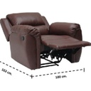 Soly Recliner SL Brown