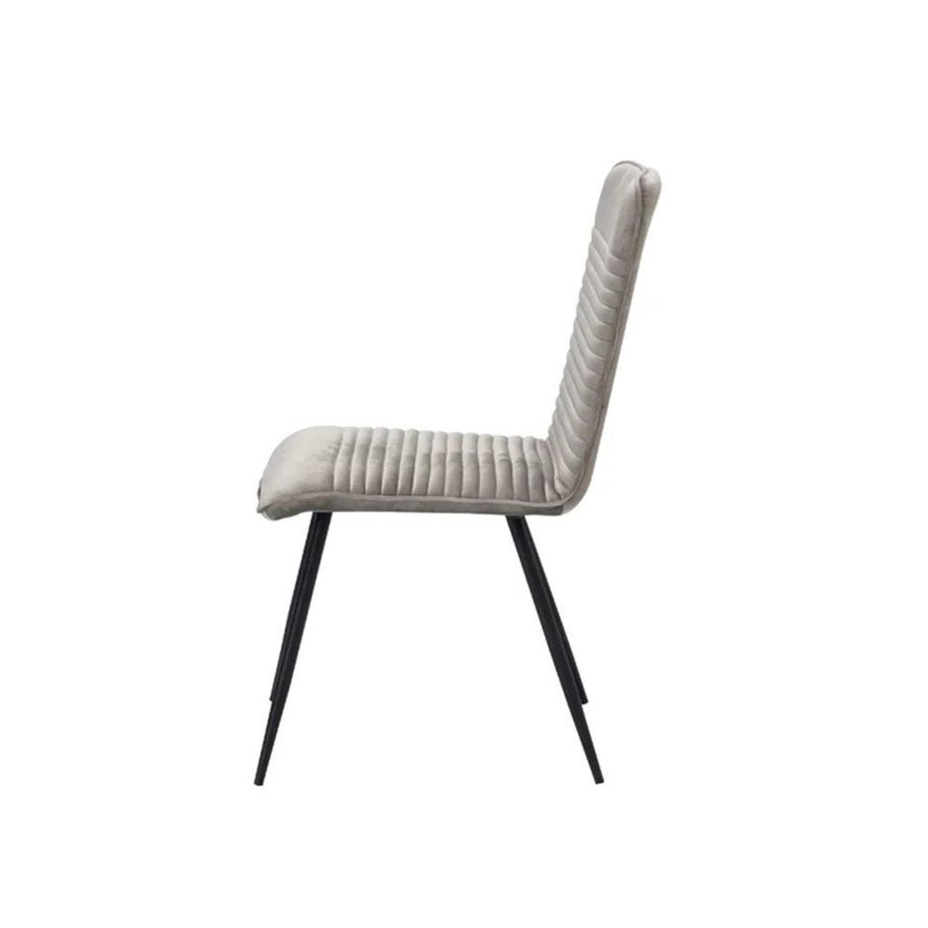 Yobi Chair - Black Leg/Brown Velvet