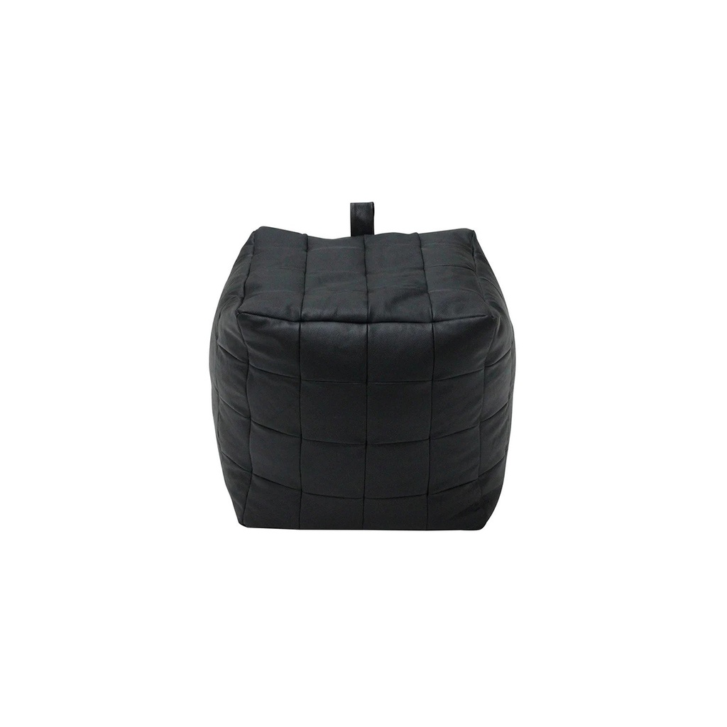 Kuma Stool - Leather Black