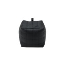 Kuma Stool - Leather Black