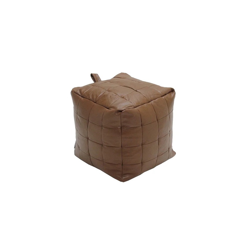 Kuma Stool - Leather Brown