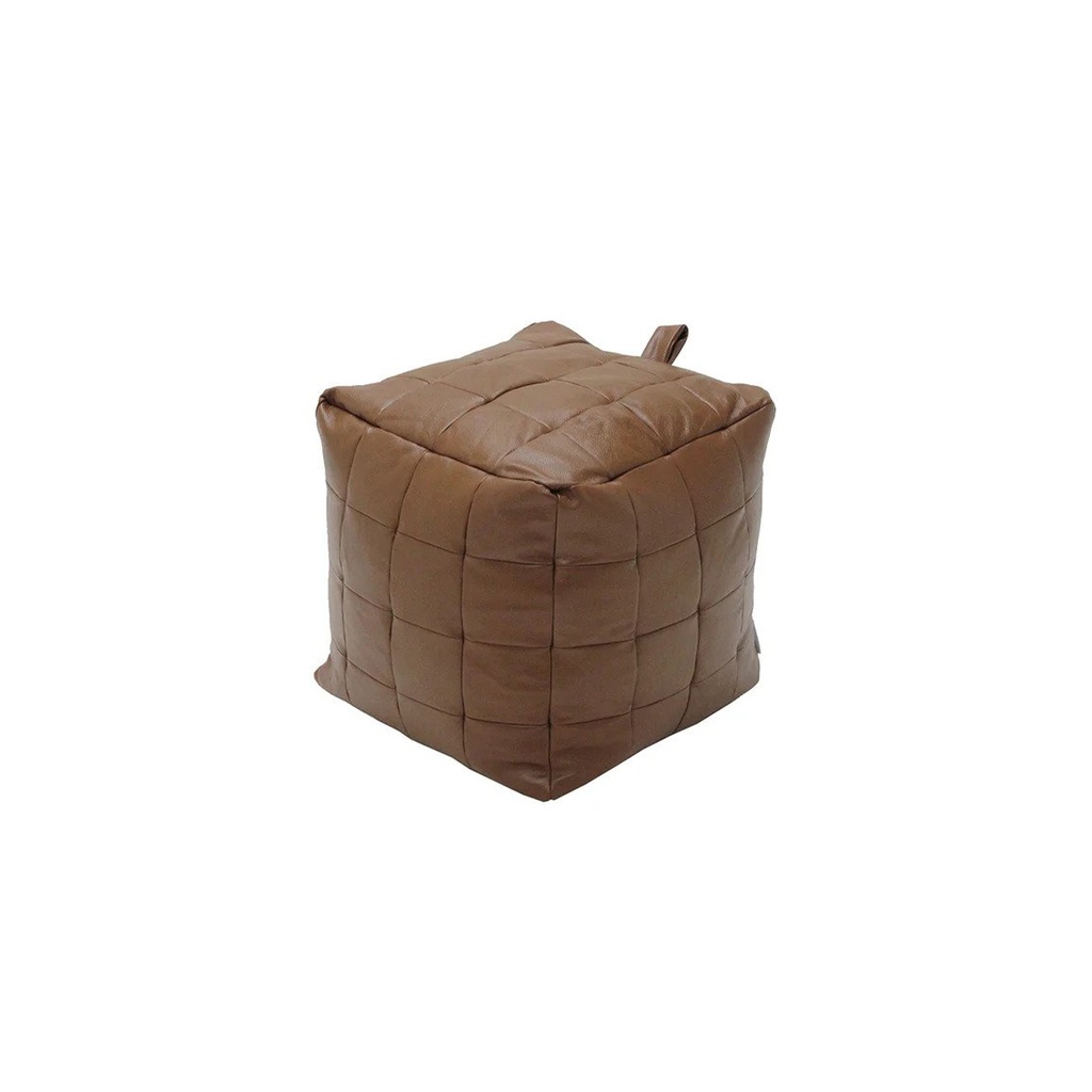 Kuma Stool - Leather Brown