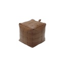 Kuma Stool - Leather Brown