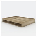 KC-Play Fantasy-B Bed-5ft -Lindberg Oak