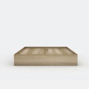 KC-Play Fantasy-B Bed-5ft -Lindberg Oak