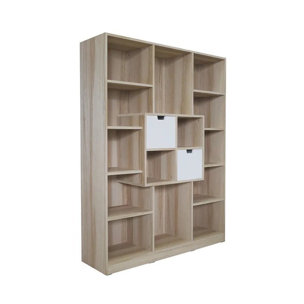 KC-Play Longtitude - Shelf Storage CT120 - Lindberg Oak/White