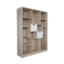KC-Play Longtitude - Shelf Storage CT120 - Lindberg Oak/White