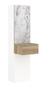 Marzera Night Table 2pcs (Carrara)