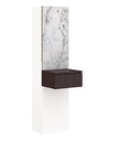 Marzera Night Table 2pcs (Carrara)