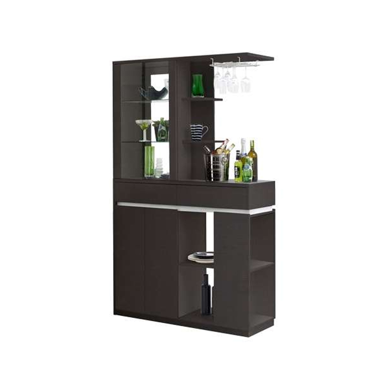 Bistra Bar Counter 120 wide - Wenge/White