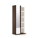 Patinal  Standing  Dressing Table 80cm Wide - Wenge/White