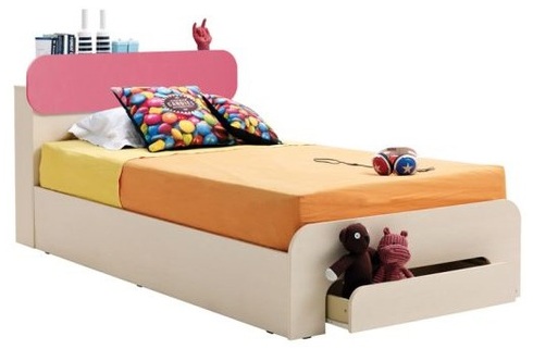 Bieber Bed 3.5ft - Pink