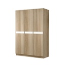 Meudon Wardrobe 134cm Wide - Lindberg Oak