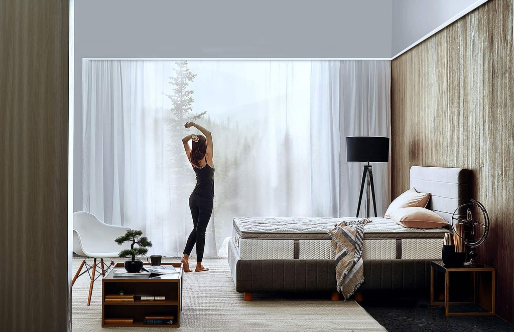 Lotus - Encore 5ft × 6.5ft- Pocket Spring Mattress - Medium Firm - 12&quot;