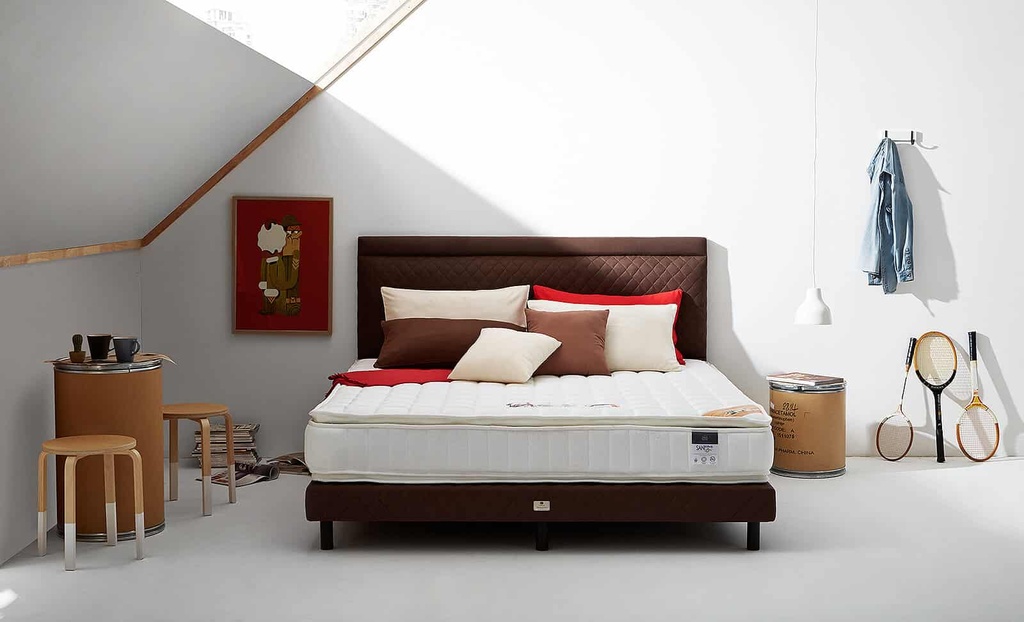Lotus - O-Season II 6ft × 6.5ft - Foam Spring Mattress - Medium Soft - 10&quot;