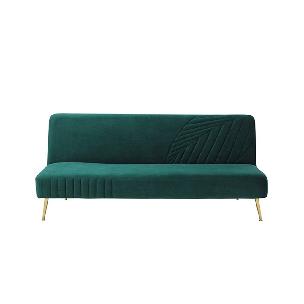 Nars Sofa Bed - Fabric Gold/Green