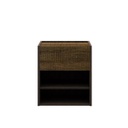 Leno Night Table  45cm Wide - Royal Acacia/ZGV Hazel Timber