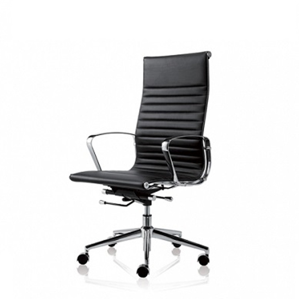 Merryfair Wye High Back Office Chair - PVC Leather Black - 579TYA59AB_VY