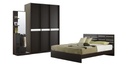 Meudon Bedroom Set 5ft - Wenge
