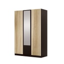 Patinal Wardrobe 134cm Wide - Lindberg Oak