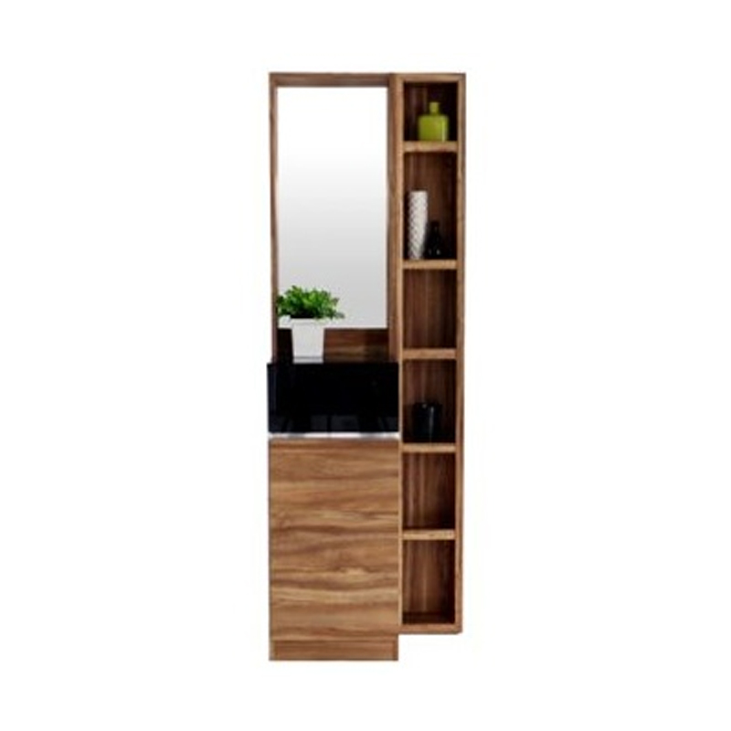 Pathenoz Standing Dressing Table 60cm wide - Autumn Brown/PHG/Black