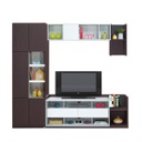 Hezzen Entertainment Unit TV150cm - Wenge