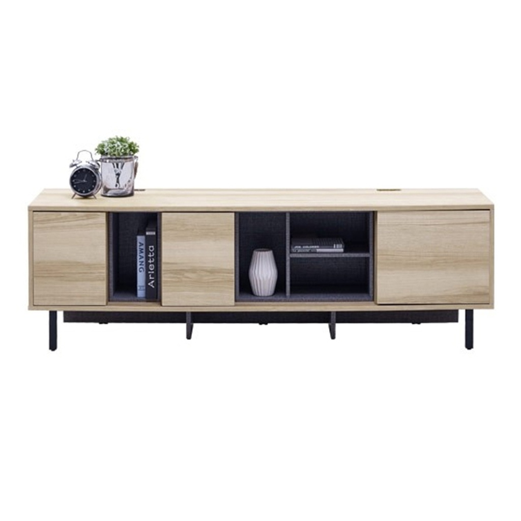 Benesia Sidebaord TV160cm Wide - Lindberg Oak