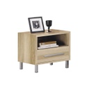 Alto Night Table 45cm wide - Lindberg Oak