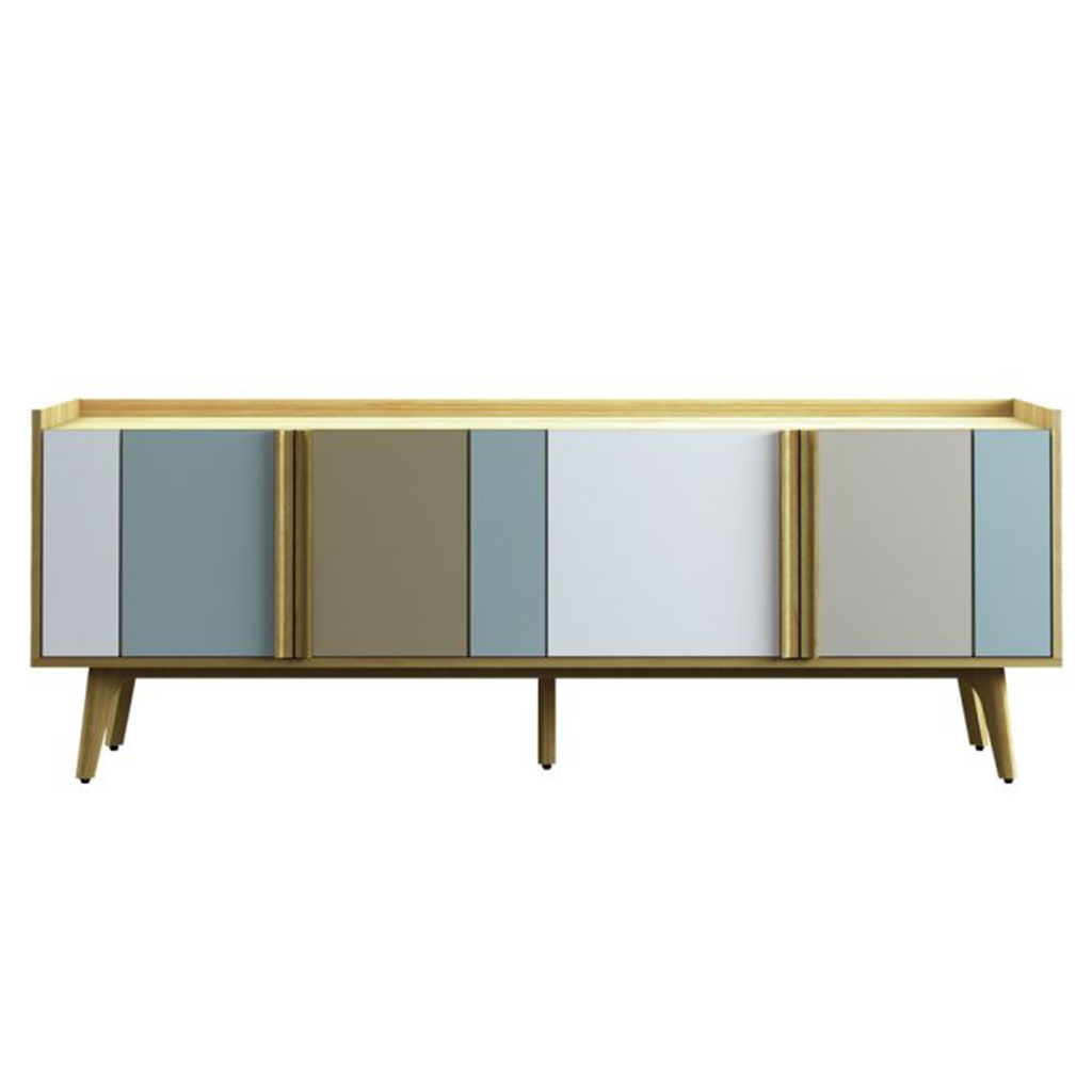 Scandi Sideboard TV180 Canyon Oak Blue