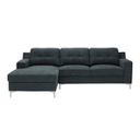 Fadear Sofa - Left Corner - Fabric Dark Grey