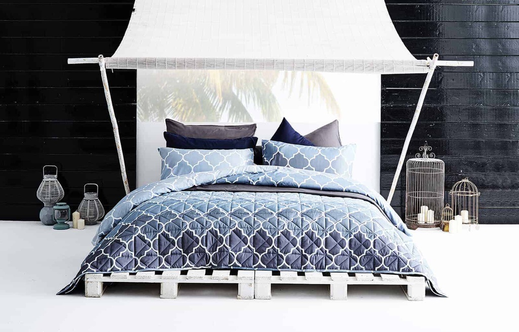 Lotus Soho Quilt Coverlet 90&quot;x100&quot; LT-SO-10A