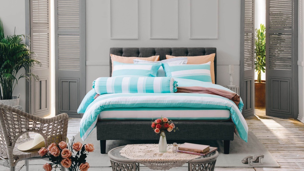Lotus Melbourne Comforter 90&quot;x100&quot; - L-MB-01B