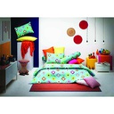 Lotus Aura QS Fitted Bedsheet Set-5pcs - LA-022B