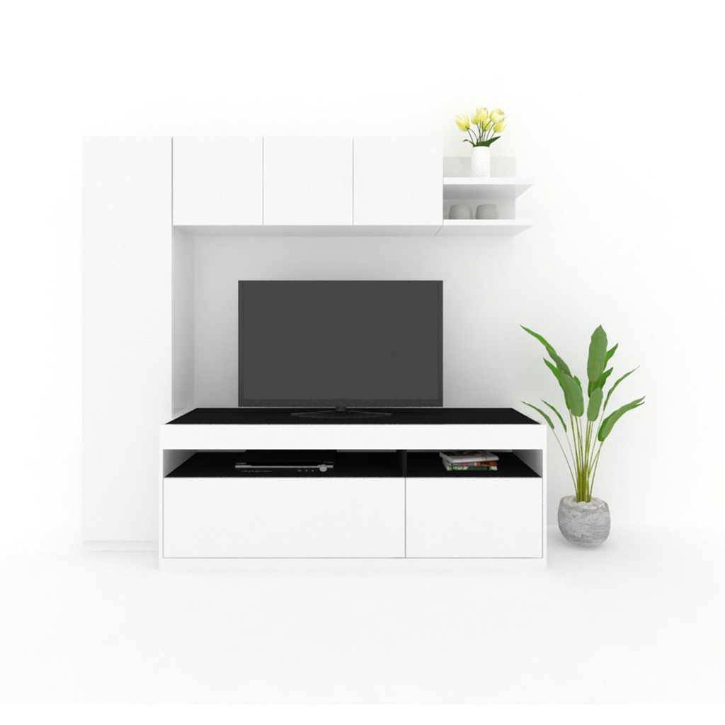 Optimus Entertainment Unit TV160cm - White HG