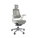 Merryfair Wau High Back Aluminum Base Office Chair -  Seat and Back NW42/SNOWY