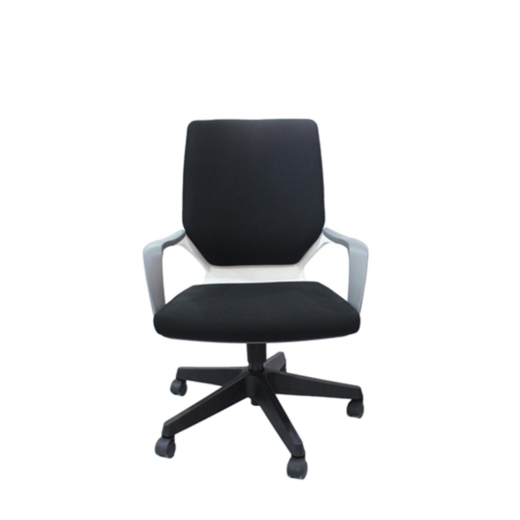 Merryfair Apollo Mid Back Office Chair - Black &amp; White BL418