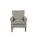 Ayako Arm Chair - Black/White