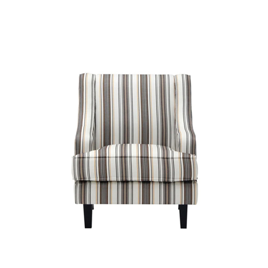 Am Arm Chair - Striped Fabric