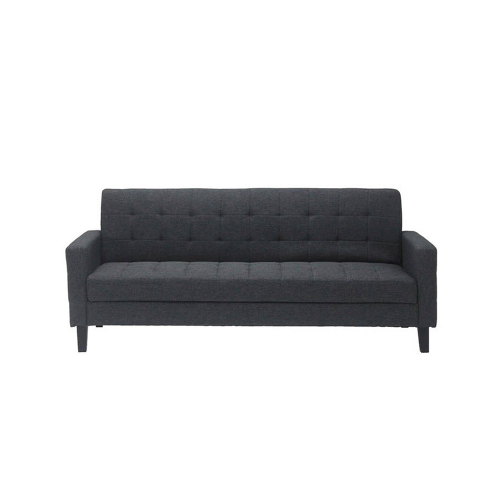 Actony Sofa Bed - Black Leg - Dark Grey