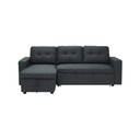 Sonya Sofa - Left Corner - Dark Grey