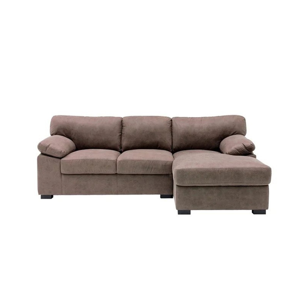Kenci Sofa - Right Corner - Dark Brown