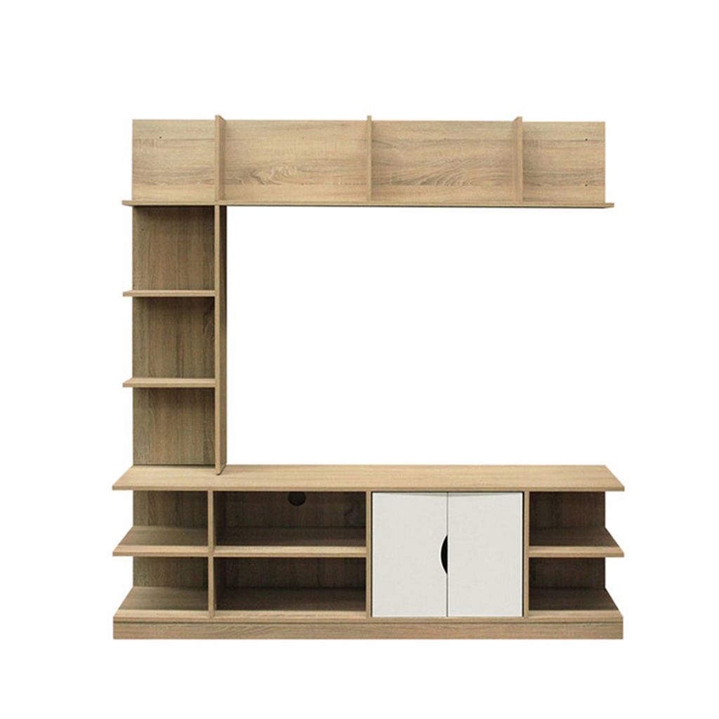 Pozza Entertainment Unit TV160 - Solid Oak