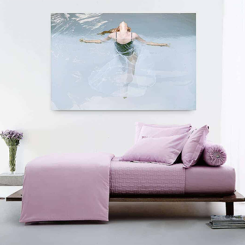 Lotus Plantone 100% Cotton Duvet Cover 90&quot;x100&quot; - LCT-PT-14