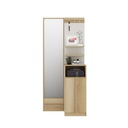 Nikko Dressing Table DT80 - Lindberg Oak/White Linen