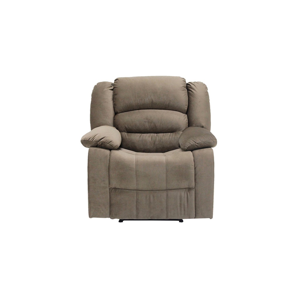 Zac Recliner 1 Seater - Light Brown